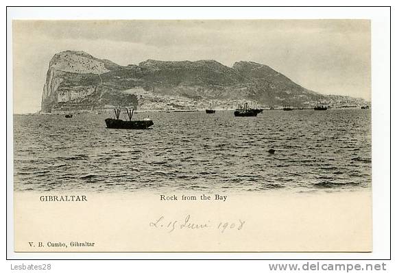 GIBRALTAR.-Rock From The BAY.-CVB 301 - Gibilterra