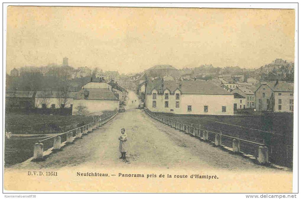 NEUFCHÂTEAU  - PANORAMA PRIS DE LA ROUTE D'HAMIPRÉ - Neufchâteau