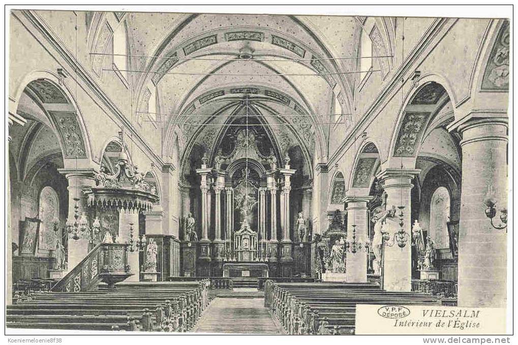 VIELSALM - INTERIEUR DE L'EGLISE - Vielsalm