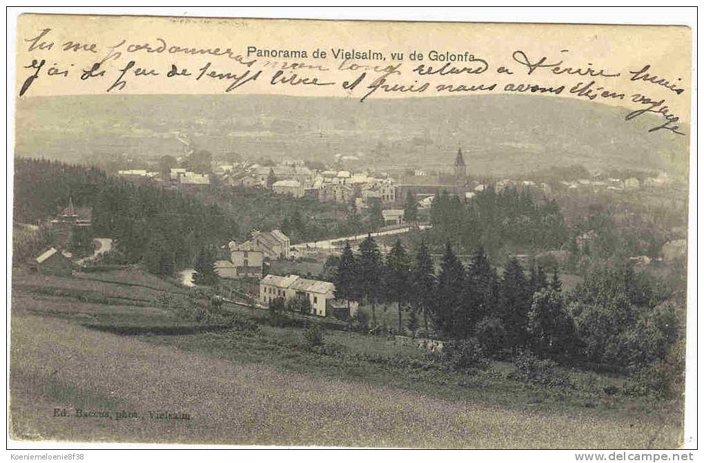 VIELSALM - PANORAMA   VU DE GOLONFA - Vielsalm