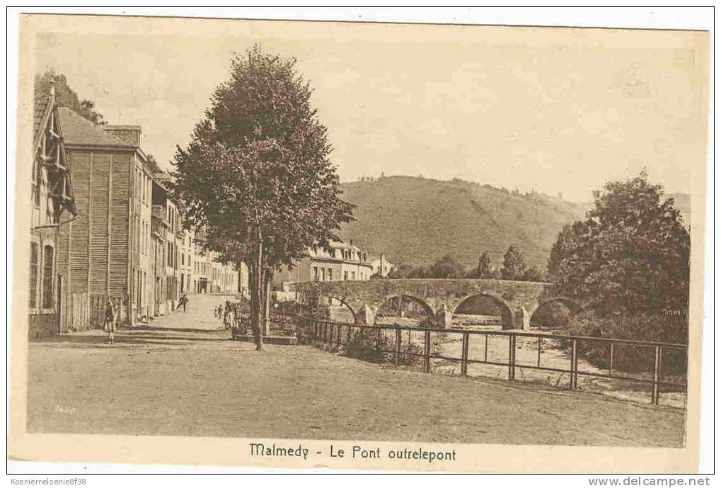 MALMEDY - LE PONT OUTRELEPONT - Malmedy