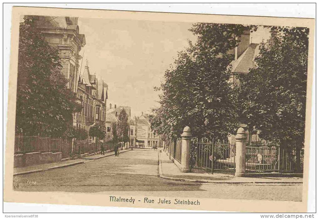 MALMEDY - RUE JULES STEINBACH - Malmedy