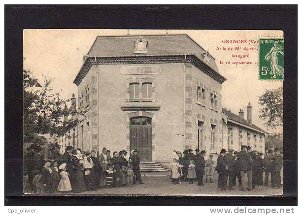 88 GRANGES Asile De Mr Ancel, Inauguré 15-19-1907, Très Animée, Ed CM 1124, 1908 - Granges Sur Vologne