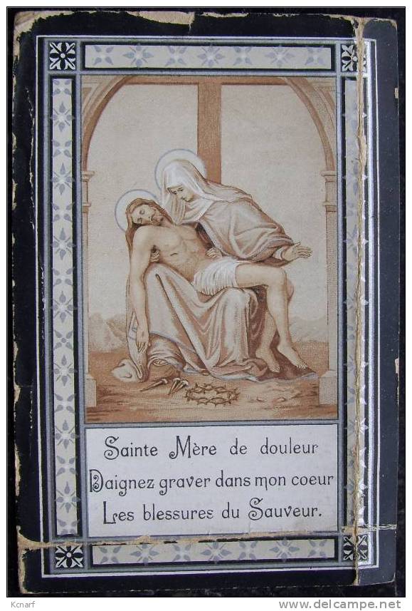 Faire-parts De Décès De STREE En 1898 De AUGUSTE MOTTET , Imprimé à HUY . - Other & Unclassified