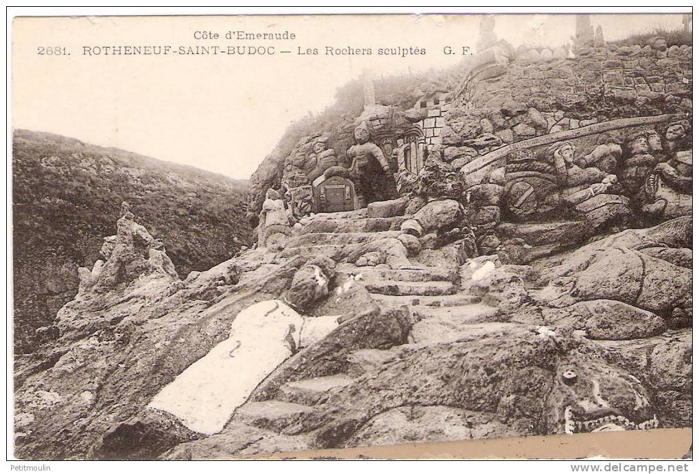 ROTHENEUF-SAINT BUDOC / Les Rochers Sculptés / Côte D´émeraude - Rotheneuf