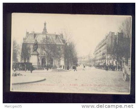 26937 Paris Mairie Du XIe & Av.parmentier édit.jeangette N° 8 Marché  Animée Belle Carte - District 11