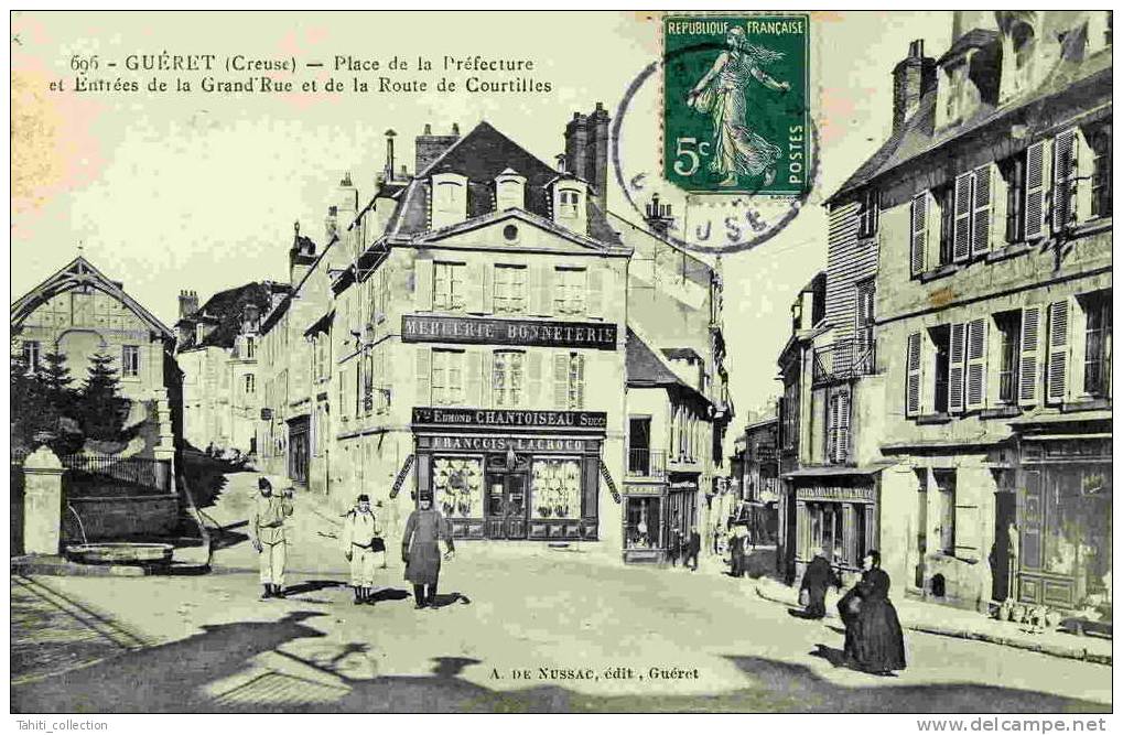 GUERET - Place De La Préfecture - Guéret