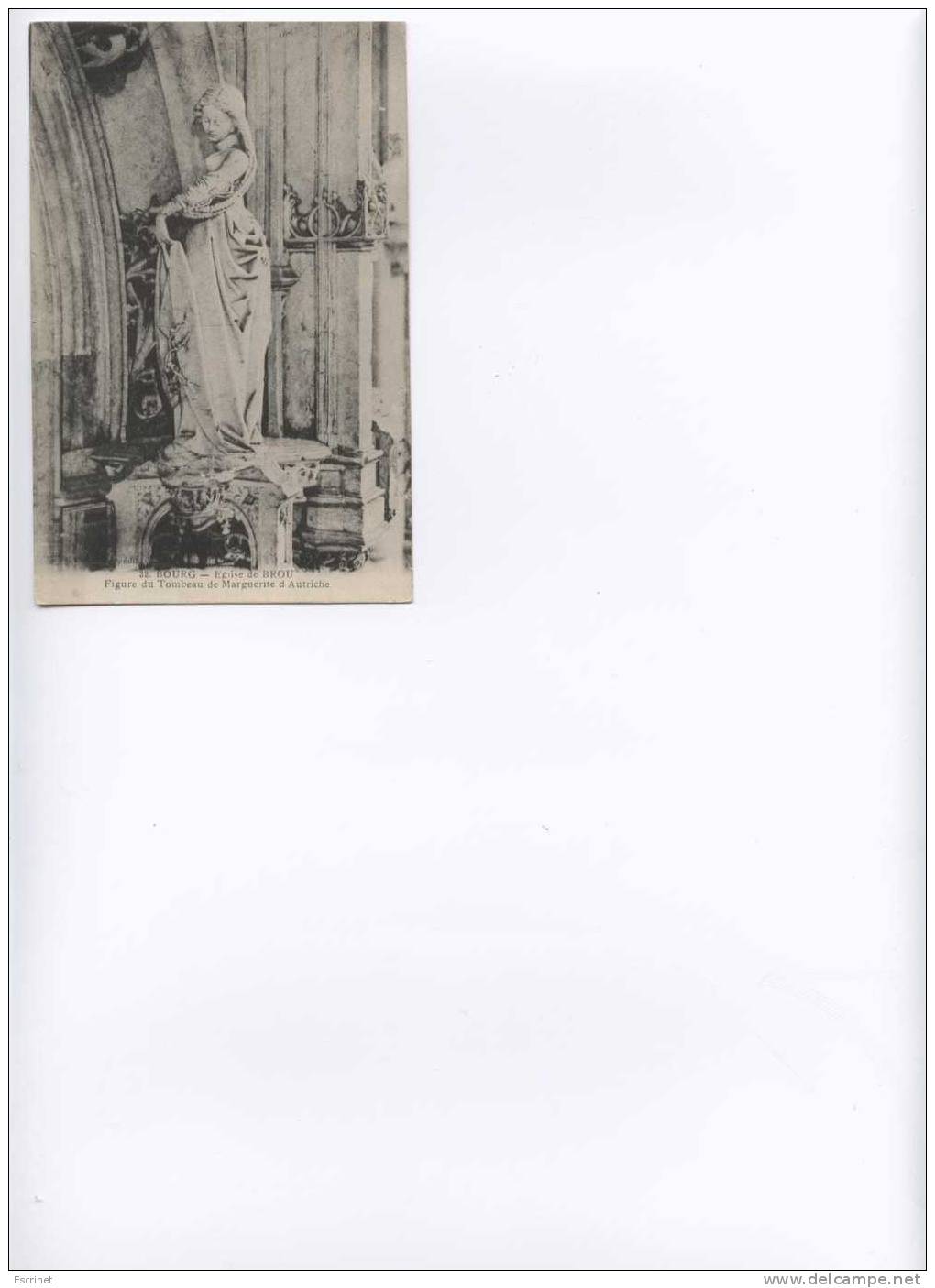 BOURG En BRESSE : Figure Du Tombeau De Marguerite D Autriche - Brou - Kirche