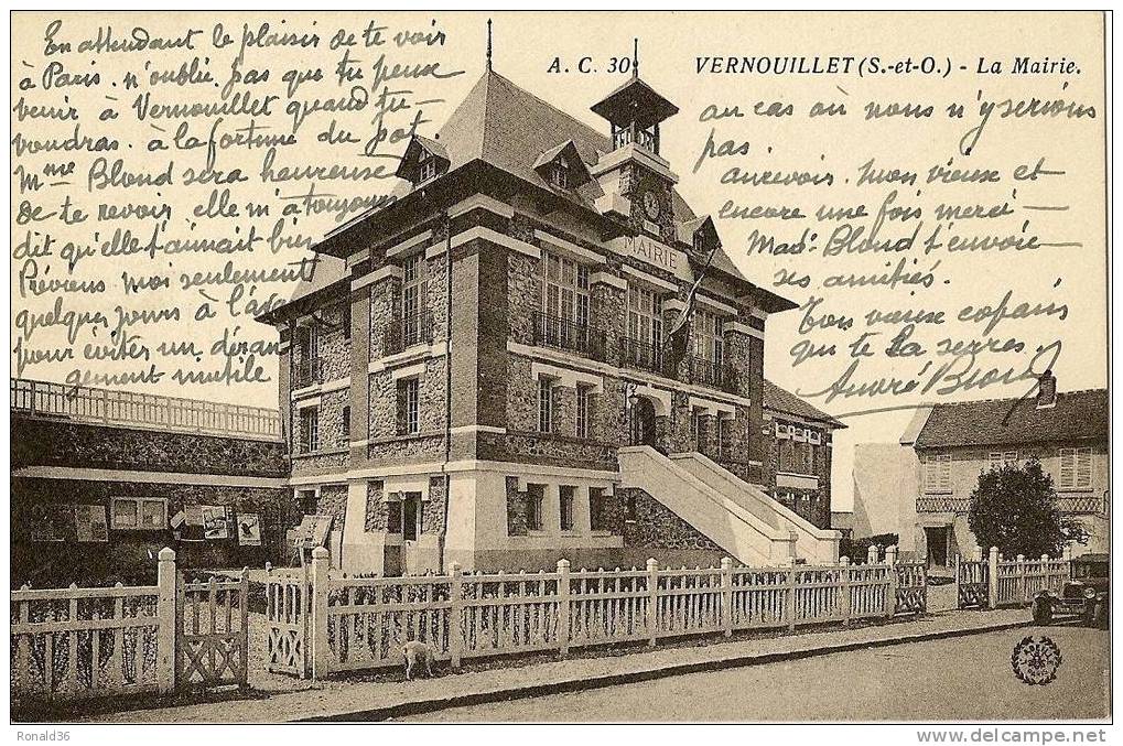 CP 78  VERNOUILLET La Mairie - Vernouillet