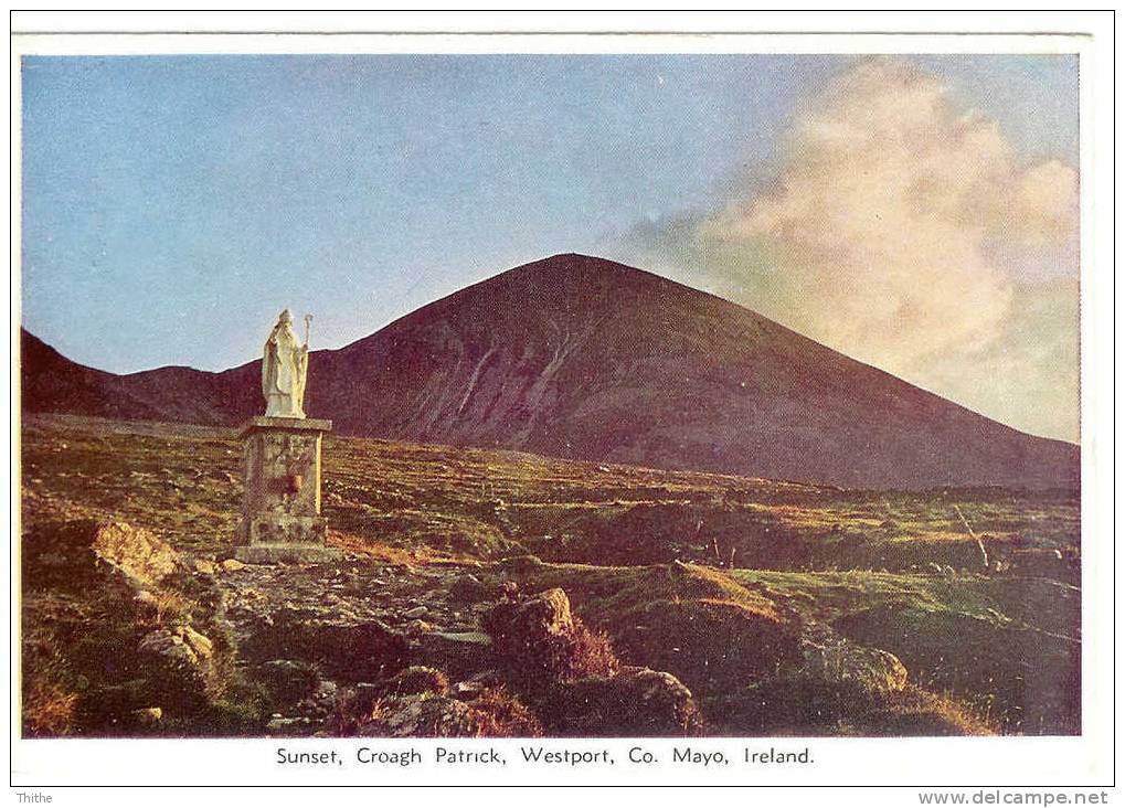 Sunset, Croagh Patrick, Westport, Co. Mayo - Mayo