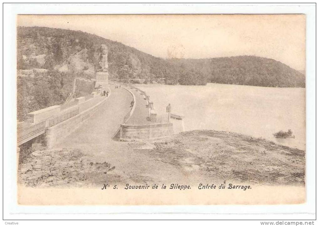 SOUVENIR DE LA GILEPPE ,entrée Du Barrage - Gileppe (Barrage)