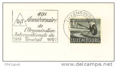 1959 Luxembourg  OIT - OIT