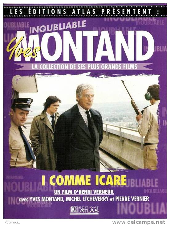 Yves MONTAND Dans I Comme IACARE Avec Michel ETCHEVERRY Et Pierre VERNIER - Cinema