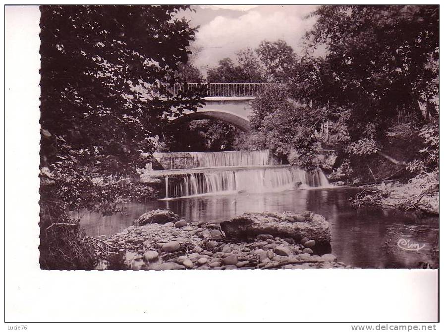 ROYBON  -  La GALAURE Et Ses Bords - L´Ecluse Et Le Pont Du CHAFFARD - Roybon