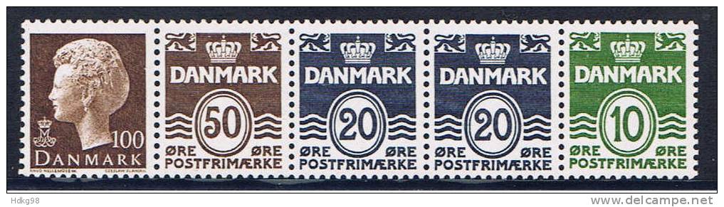 DK Dänemark 1977 Mi 649 H-Blatt 15** - Ungebraucht