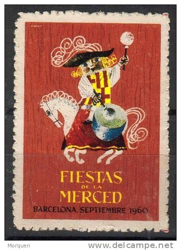 Viñeta LA MERCED 1960  Barcelona - Variétés & Curiosités