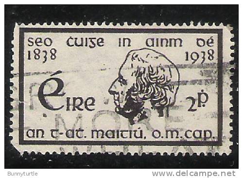 Ireland 1938 Father Theobald Mathew Used - Used Stamps