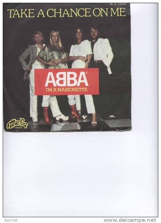 ABBA : Take A Chance On Me - I'm A Marionette - Disco, Pop