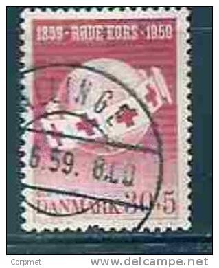 DENMARK  - RED CROSS - Yvert # 383  - VF USED - Oblitérés