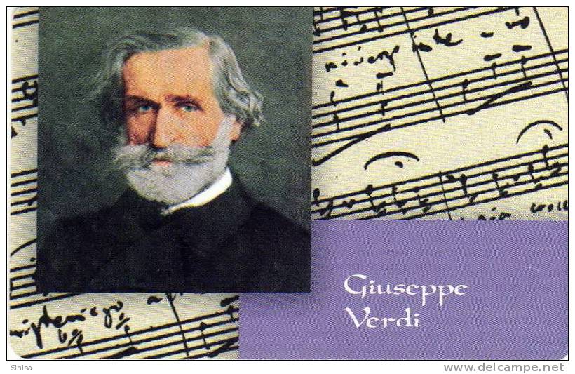 Germany / Phonecard Giuseppe Verdi - Andere & Zonder Classificatie