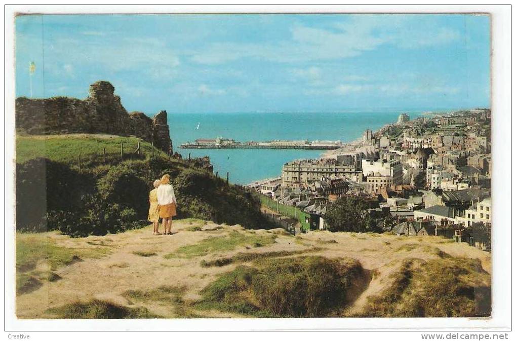 View From The Castle ,Hastings (see Scan) - Hastings