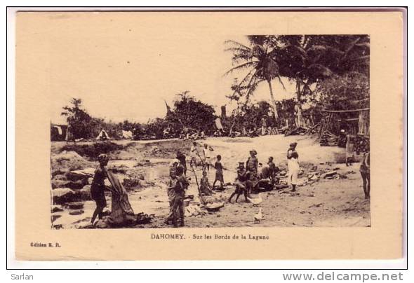 LOT-KO , DAHOMEY , édition E . R . Sur Les Bords De La Lagune - Dahomey