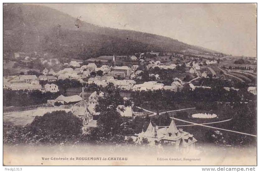 Rougemont Le Chateau - Vue Generale - Rougemont-le-Château