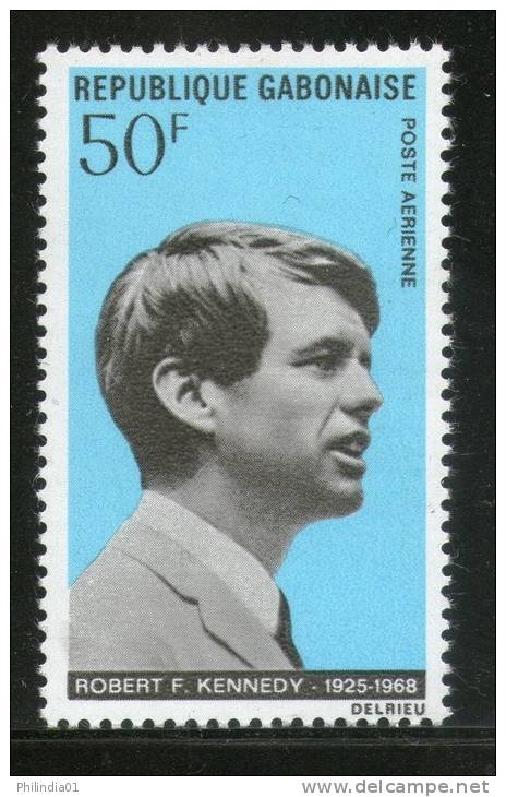 Gabon 1969 Robert  F. Kennedy, Attorney General Of United States, Famous People MNH Sc C80 # 1338 - Kennedy (John F.)