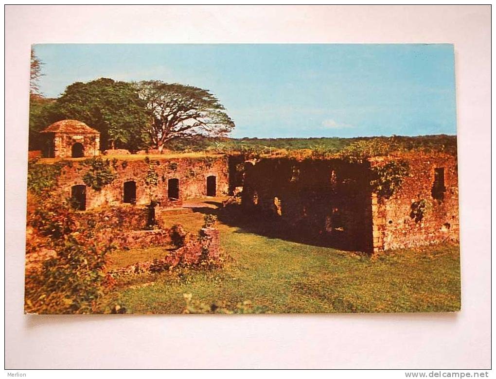 PANAMA- Ruinas Del Castillo De San Lorenzo  1960´s    VF  D21892 - Panama