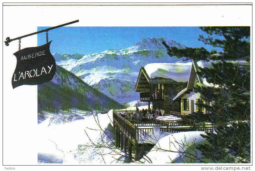 Carte Postale  73. Val D´Isère Auberge "L'Arolay"  Le Fornet  Trés Beau Plan - Val D'Isere