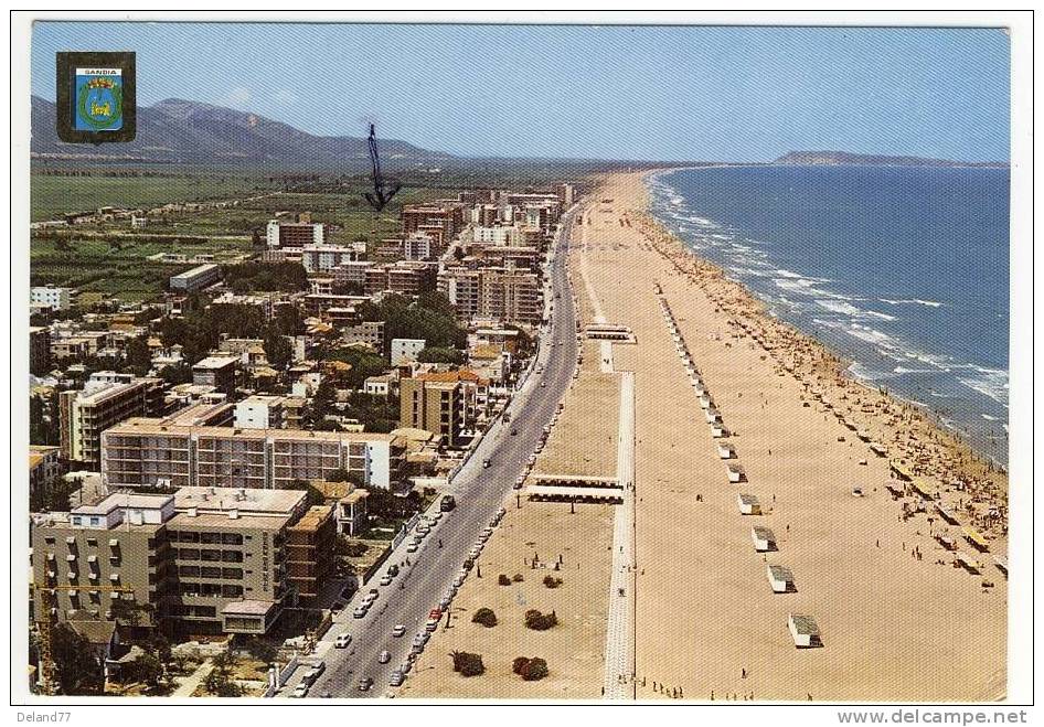 GANDIA Vue Aérienne De La Plage - Sonstige & Ohne Zuordnung