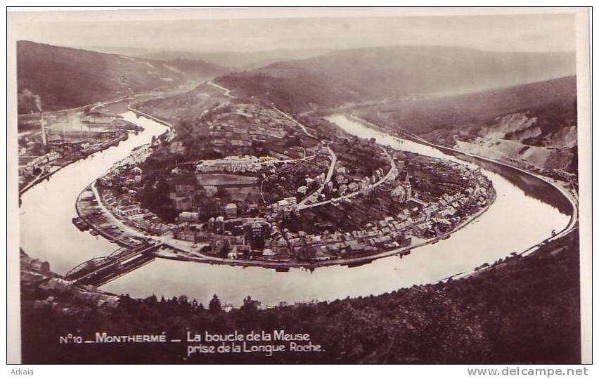 MONTHERME = La Boucle De La Meuse (prise De La Longue Roche) - Montherme