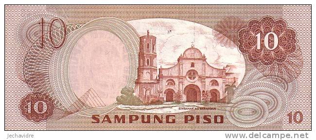 PHILIPPINES   10 Piso  Non Daté   Pick 161b     ***** BILLET  NEUF ***** - Philippines