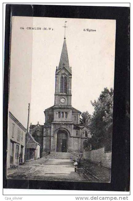 87 CHALUS Eglise, Ed Boissili 54, 192? - Chalus