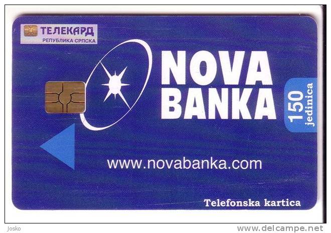 NEW BANK REPUBLICA SERBE ( Serbia Republic In Bosnia , Srpska , Banja Luka ) - NOVA BANKA - Master Credit Card - Bosnien