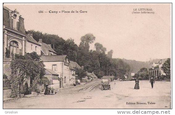 CANY 686 PLACE DE LA GARE (ANIMATION) - Cany Barville