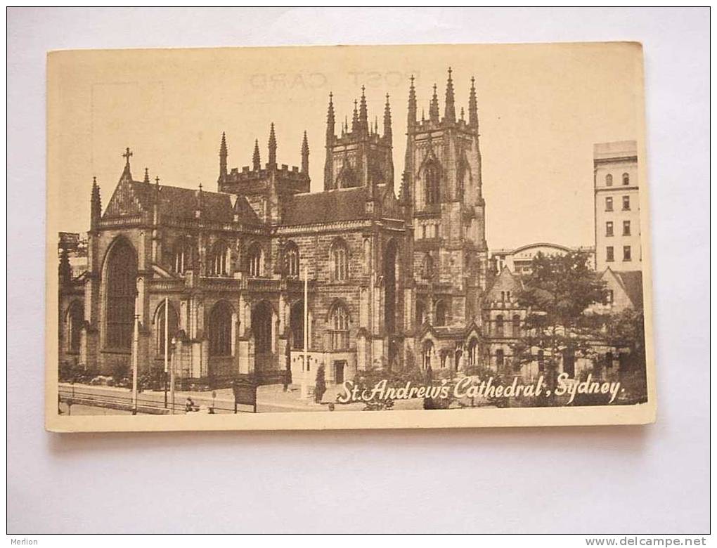 Sydney St.Andrews Cathedral -Australia   1910-20´s VF  D21959 - Sonstige & Ohne Zuordnung