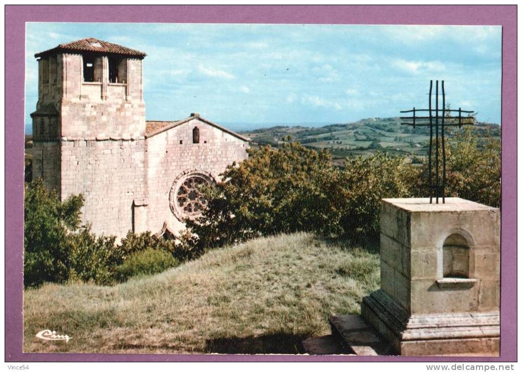 MONTPEZAT De QUERCY - La Collégiale - Style Gothique Méridional - N° 0025. Non Circulé. Scans Recto/verso - Montpezat De Quercy