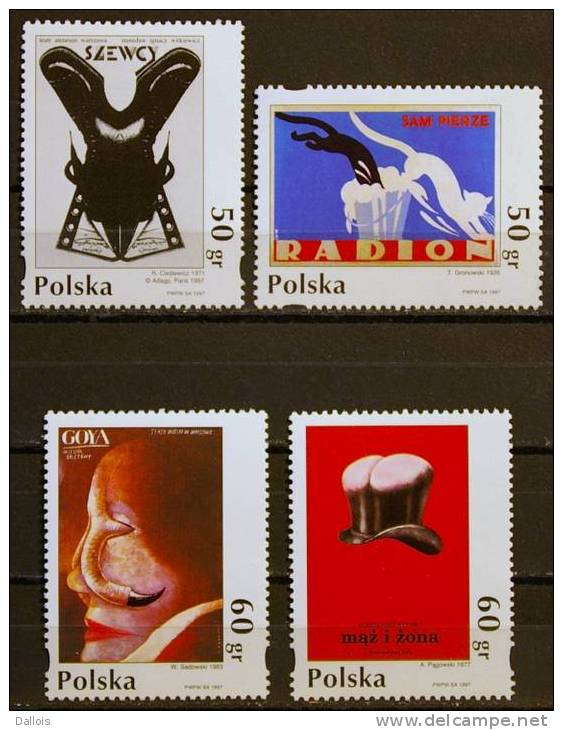 Pologne - 1997 - Affiches De Theatre - Posters - Neufs - Non Classificati