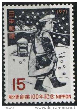 PIA - JAP - 1971 : 100° Des Services Postaux - (Yv 1005-07) - Unused Stamps