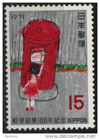 PIA - JAP - 1971 : 100° Des Services Postaux - (Yv 1005-07) - Unused Stamps