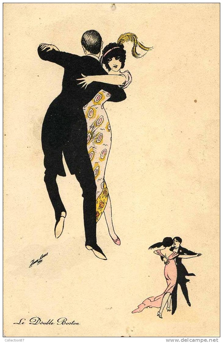 ILLUSTRATEUR X. SAGER - REHAUSSE REMARQUE - LE DOUBLE BOSTON - DANSEUSE - SERIE B.G. Paris N° 574 - Sager, Xavier