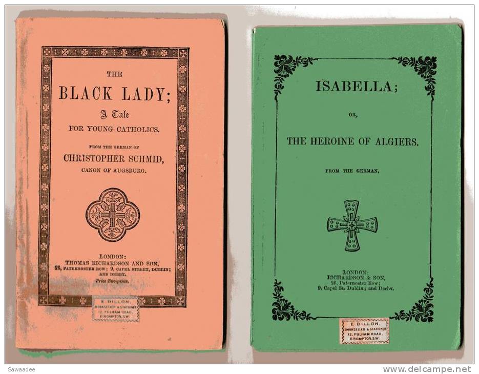 LIVRE - TALE FOR YOUNG CATHOLICS : THE BLACK LADY / ISABELLA - Religion