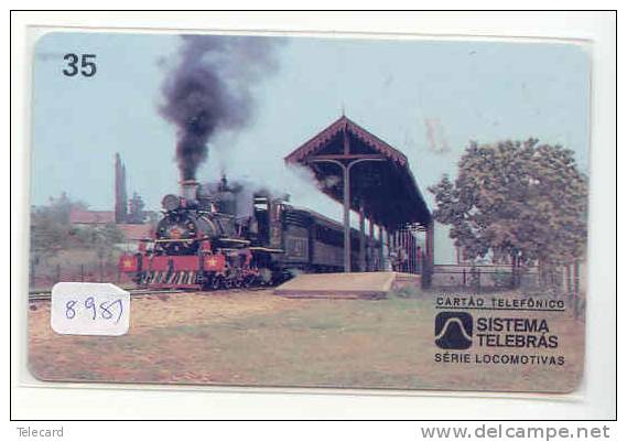 Telefonkarte Brasilien Train (8981) DAMPF Eisenbahn Trein Locomotive Zug Japon Japan Karte - Brasilien