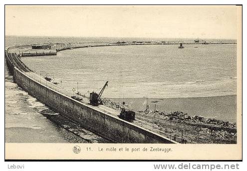 "Le Môle Et Le Port De ZEEBRUGGE" - Ed. Nels - Zeebrugge
