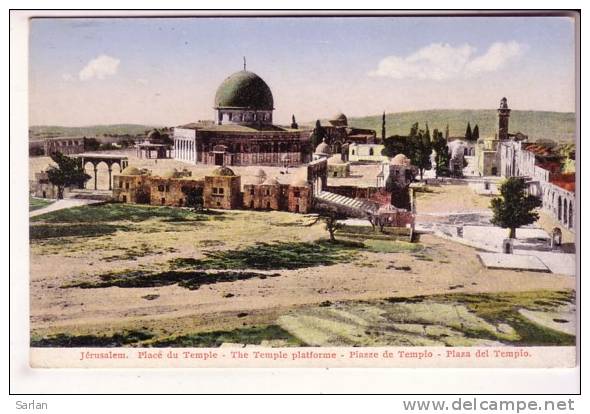 LOT-KO , PALESTINE , JERUSALEM , Place Du Temple - Palestine