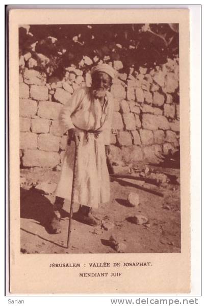 LOT-KO , PALESTINE , JERUSALEM , Vallée De Josephat , Mendiant Juif - Palestine