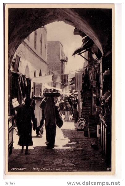 LOT-KO , PALESTINE , JERUSALEM , La Rue De David - Palestine