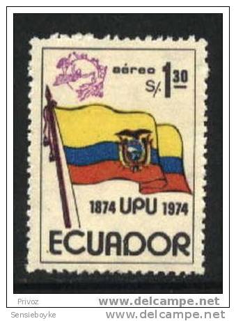 E1076-  Ecuador Stamp + 2 Blocs Imperf Michel 1629 + Bl  66-67 Cote  100,00€ - U.P.U.