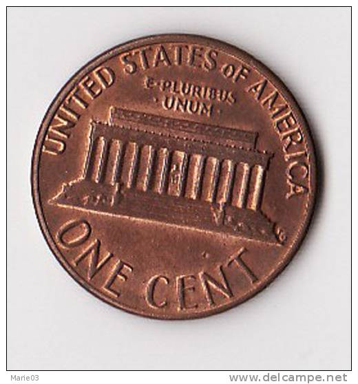 One Cent - Lincoln - 1985 - 1959-…: Lincoln, Memorial Reverse